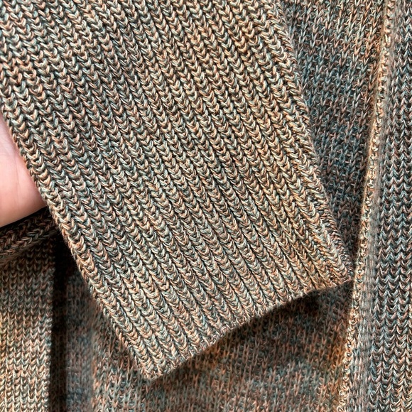 NWT C.J.Banks Marled Olive Cardigan Sweater Size 1X 100% Cotton Mature Academia - Picture 5 of 10